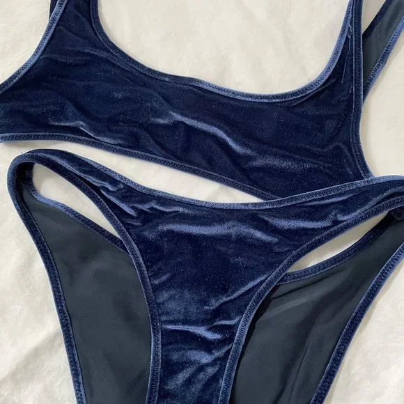 triangl swimwear Swim Triangl Velvet Bikini Size S Poshmark